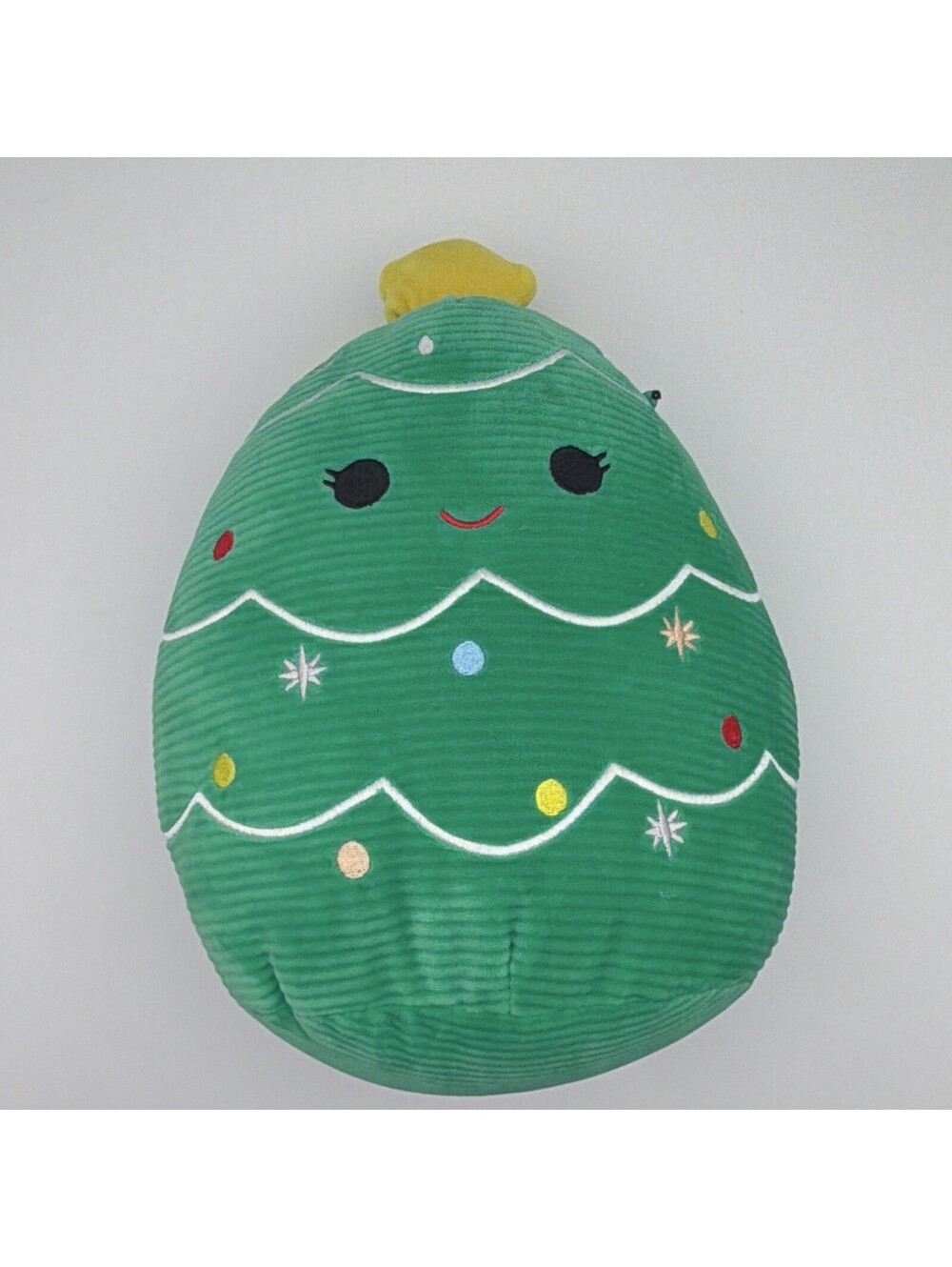 Squishmallows Carol the Christmas Tree 10 inch Green Corduroy Holiday Plush Toy